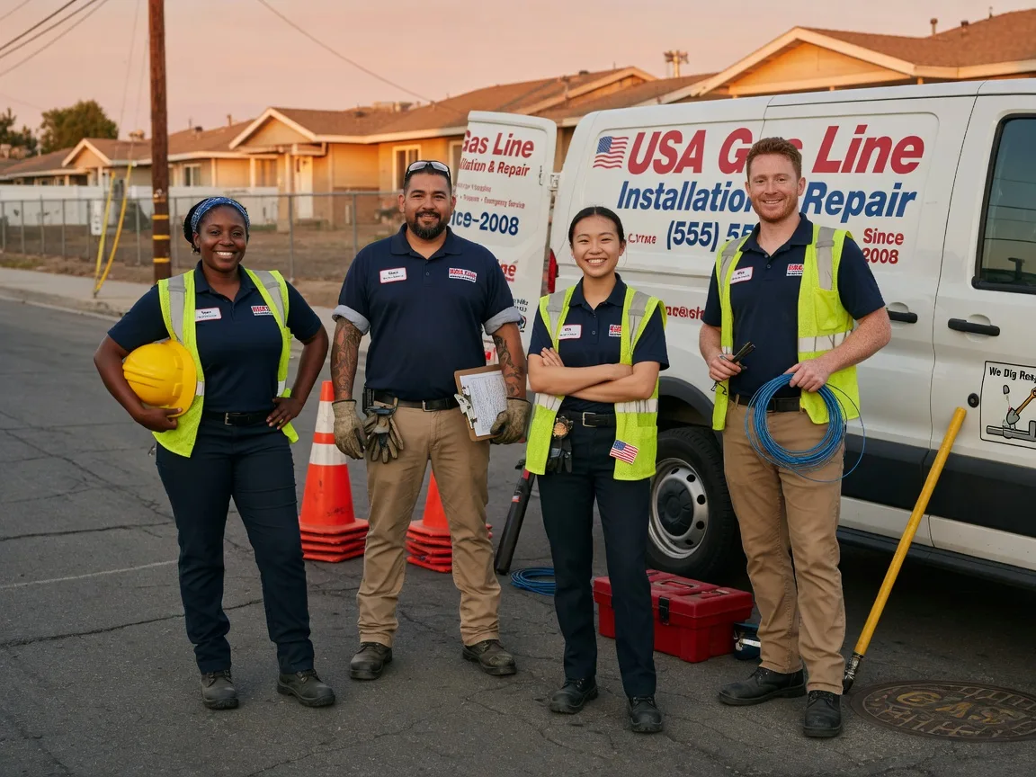 Gas Line Installation company in Mansfield, GA